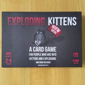 Exploding Kittens NSFW Card Game